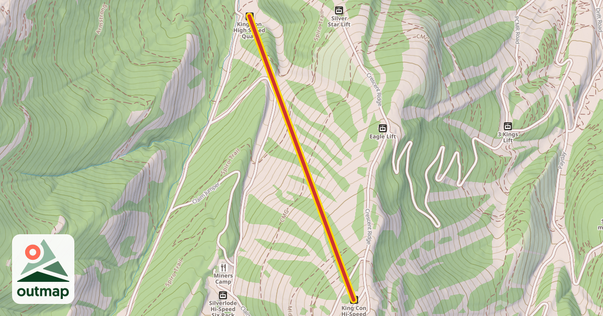 Map of King Con Express