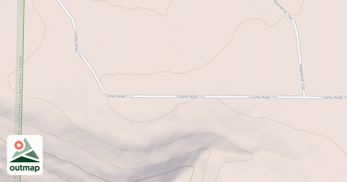 Map of USFS National Forest System Roads {3903BA16-E759-4CCA-AB78-D6D12B4AD6A5}