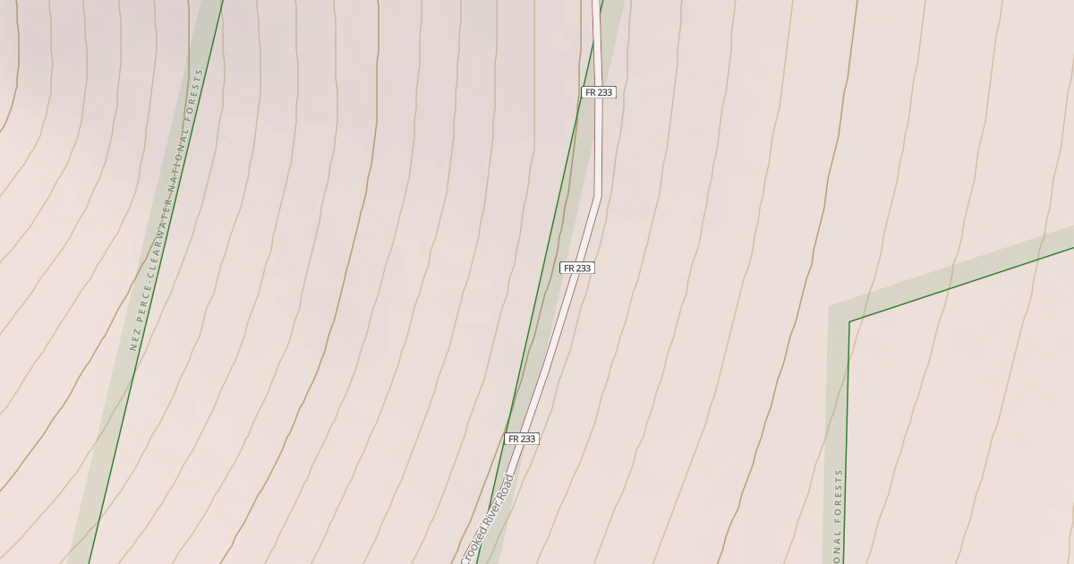 Map preview of CROOKED RIVER
