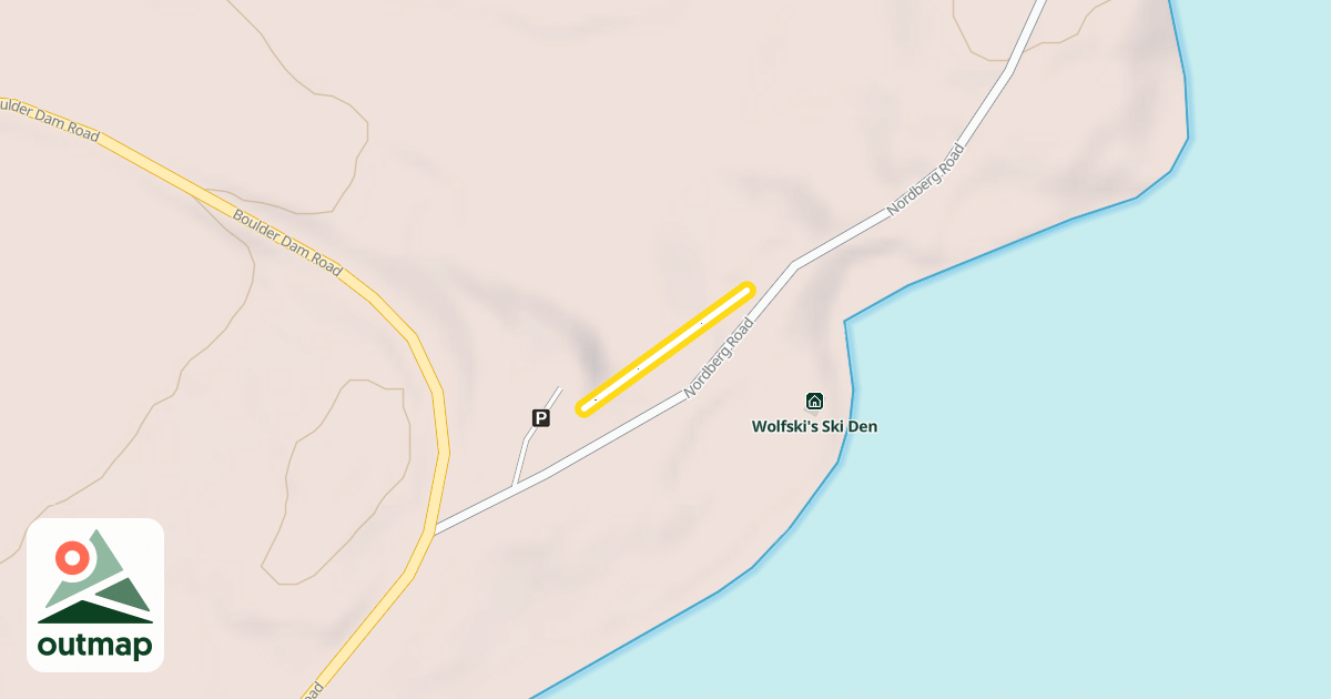 Map of Rolling Pin Trail