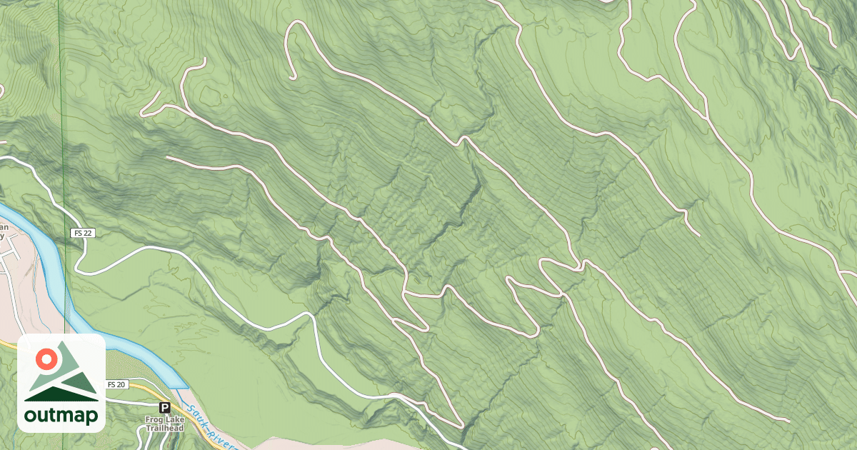 Map of GOLDHILL
