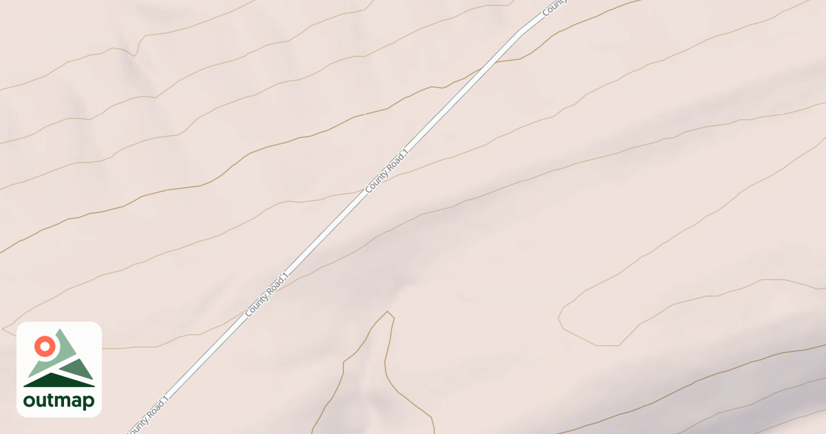 Map of STRAIGHT ROCK