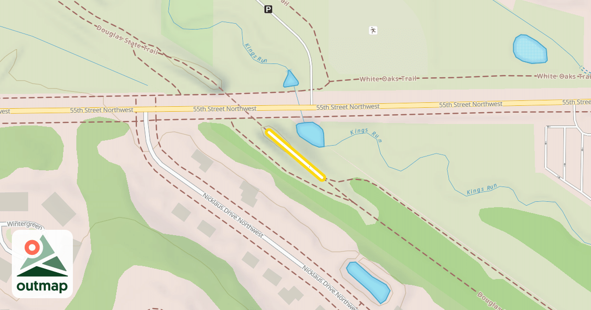 Map of Douglas Street Trail