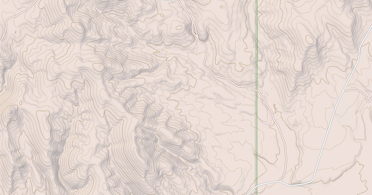 Map preview of COLEMAN CANYON