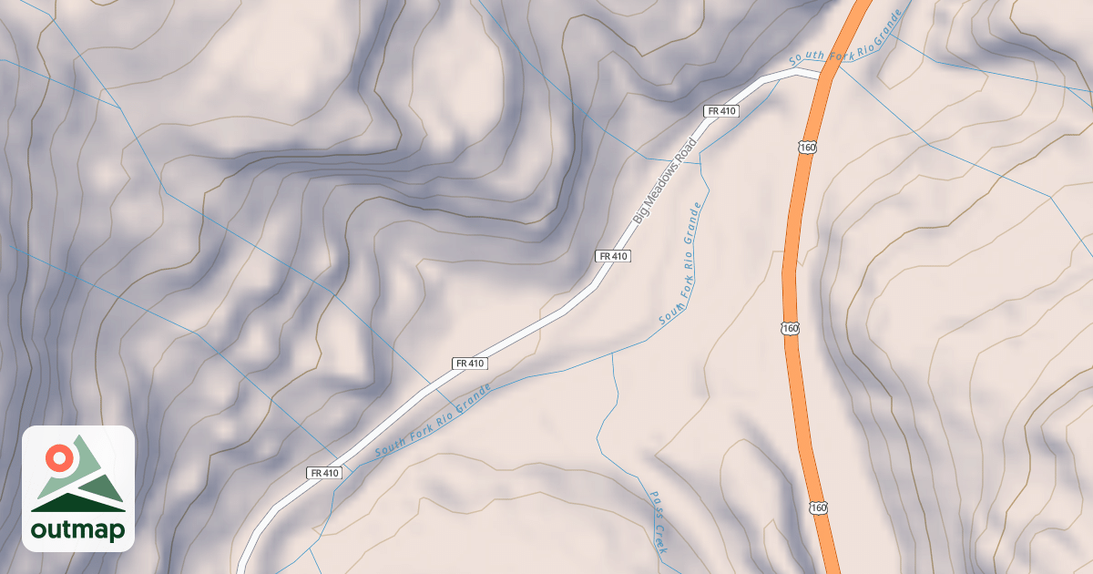 Map of BIG MEADOWS