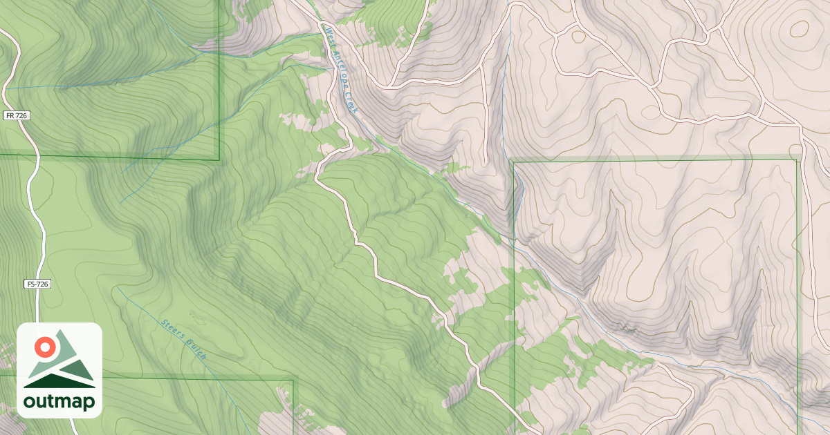 Map of BLM National GTLF Public Motorized Roads 6e685ed8-6999-4813-bf7c-f8733b2bbb35