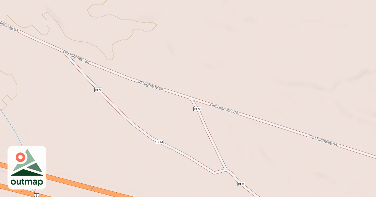Map of BLM National GTLF Public Motorized Roads 170cfadb-9d19-492a-9756-c992efef3e6e