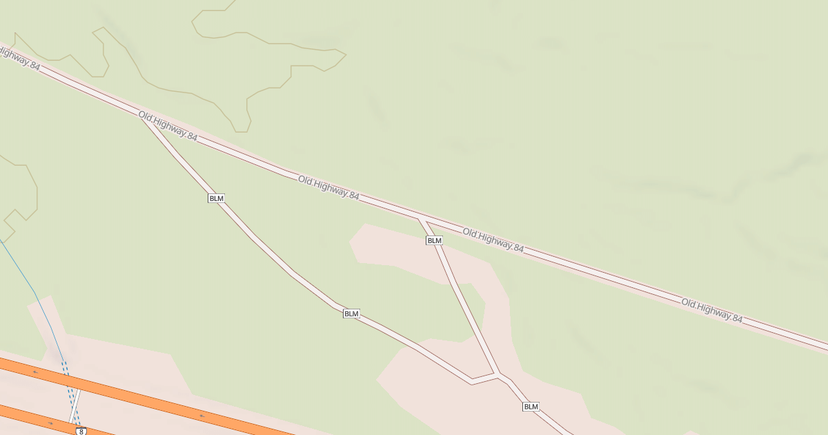 Map preview of BLM National GTLF Public Motorized Roads 170cfadb-9d19-492a-9756-c992efef3e6e