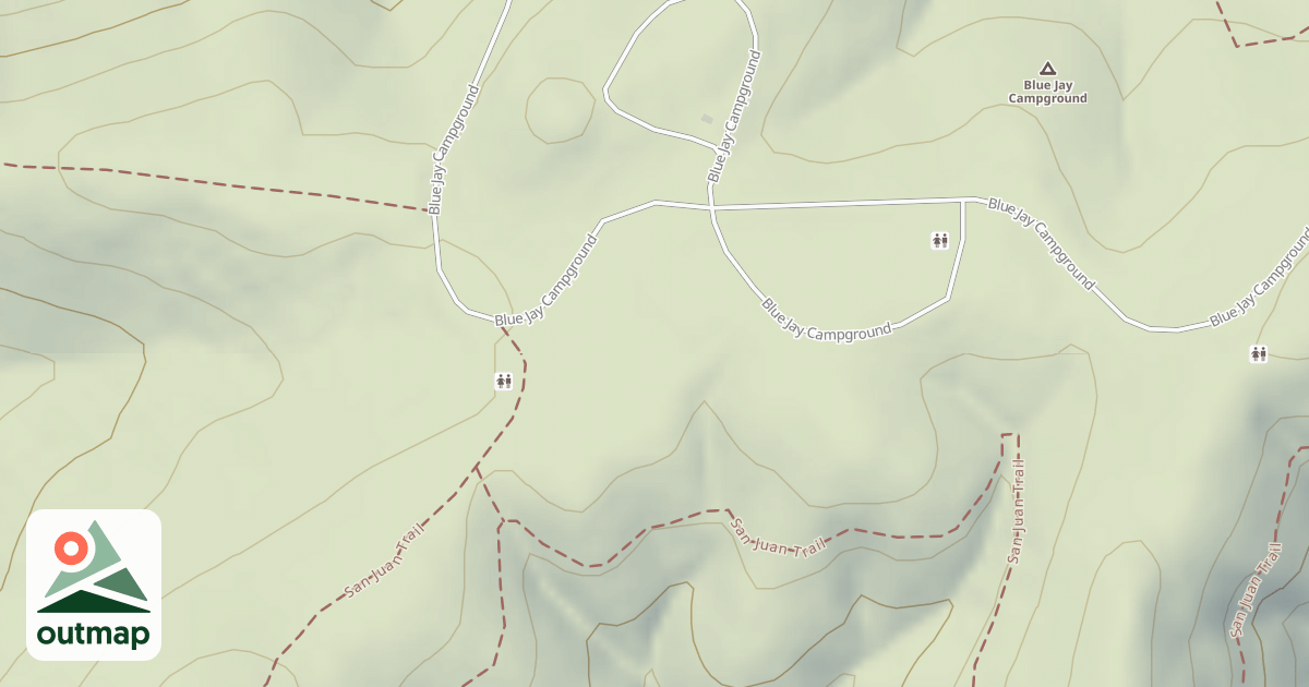 Map of BLUE JAY CG D