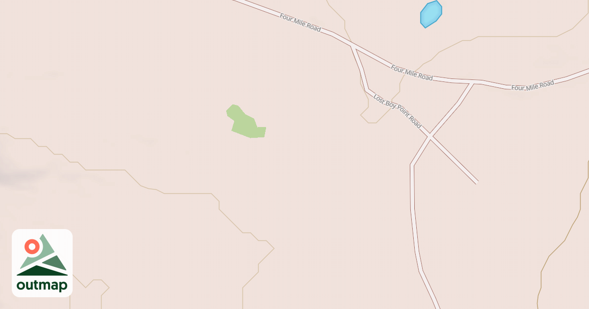 Map of LOST BOY POINT