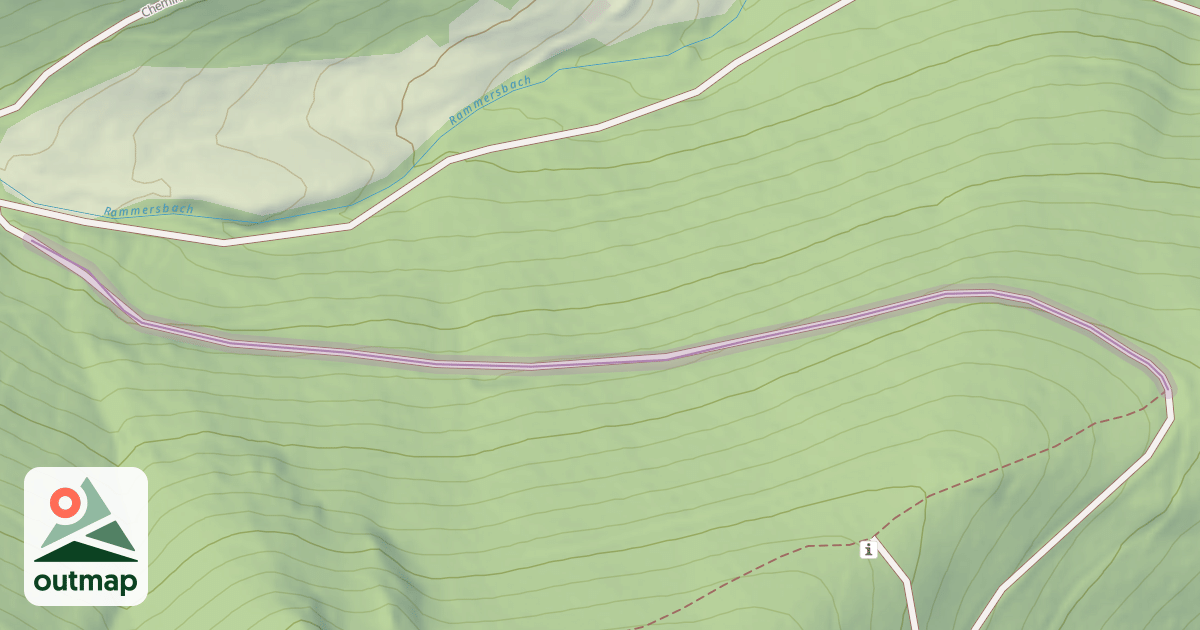 Map of Chemin du Batschina