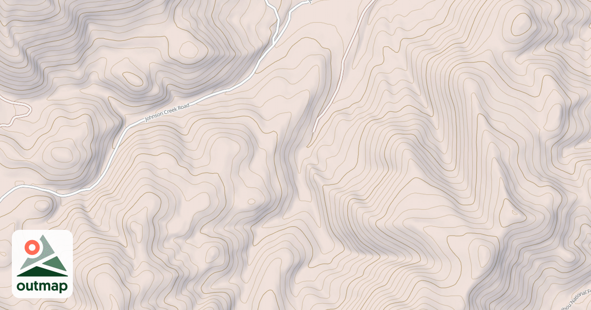 Map of JOHNSON CREEK