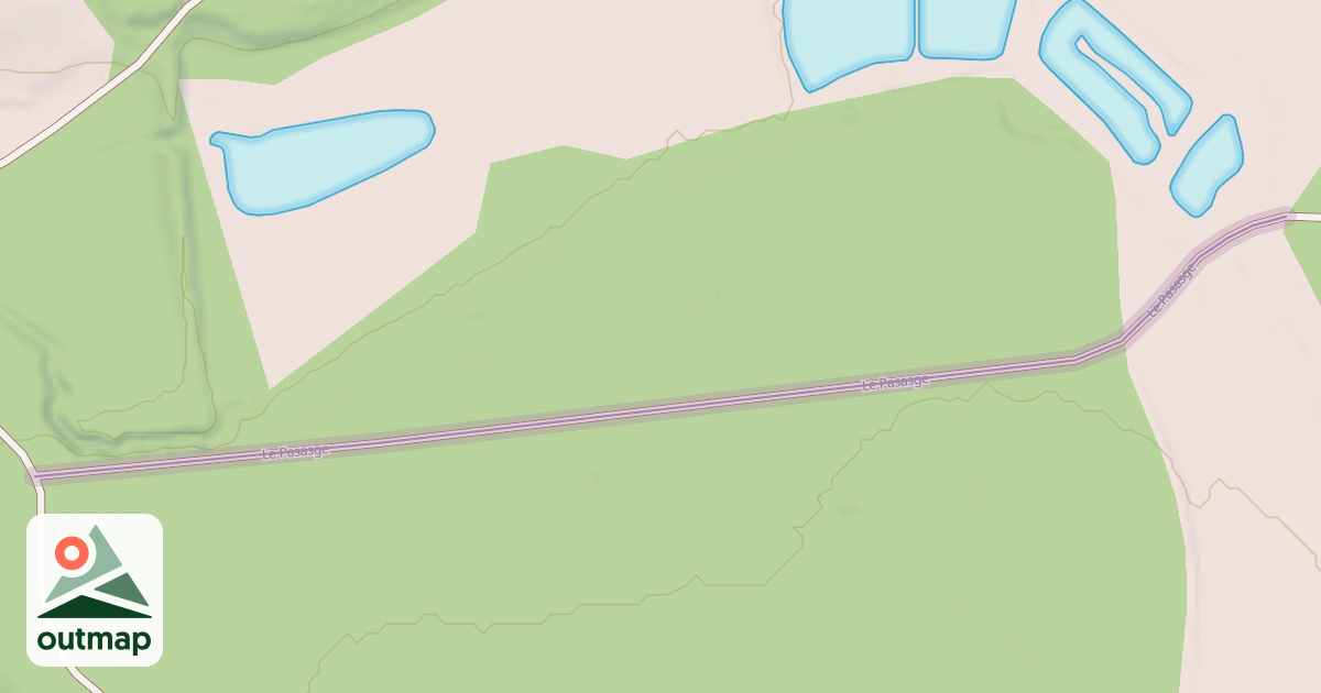 Map of Le Pasasge