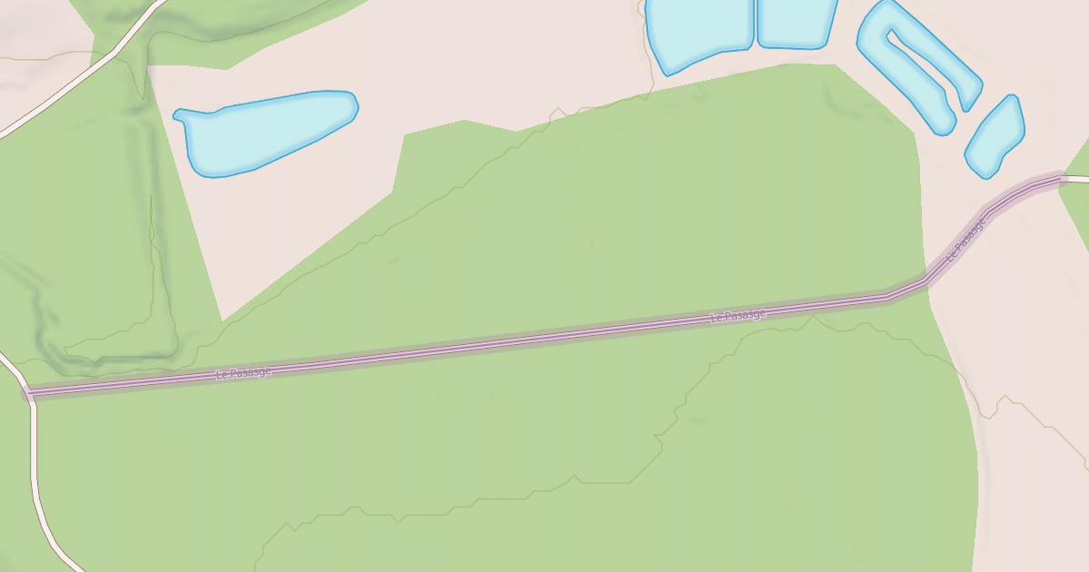 Map preview of Le Pasasge
