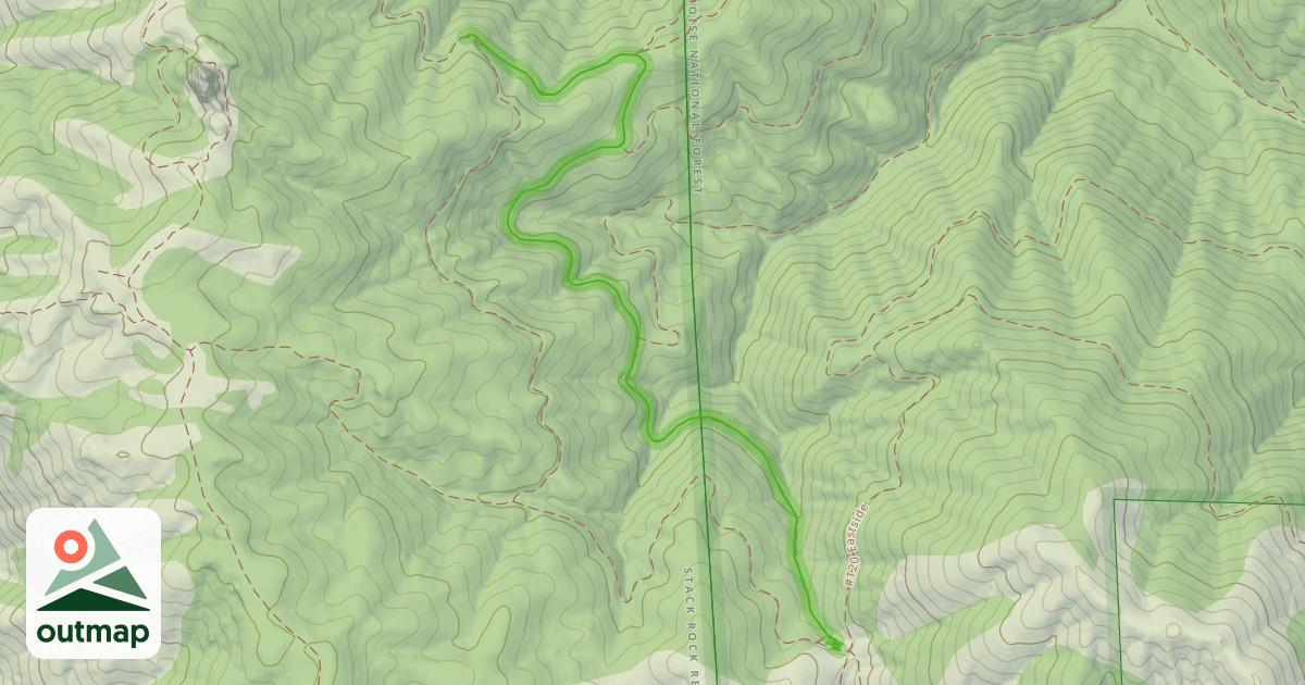 Map of #126 Big-Stack Cutoff