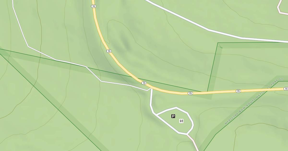 Map preview of DOANE PEAK SPUR 1A