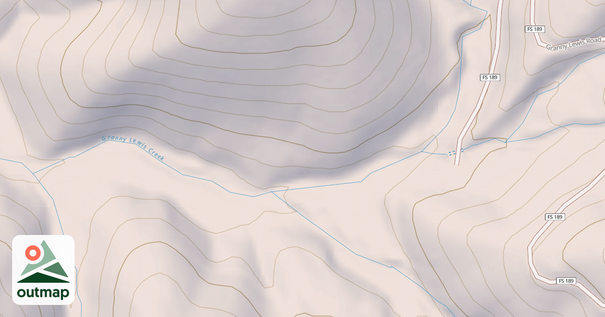 Map of GRANNY LEWIS