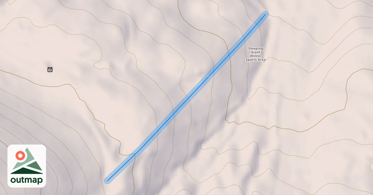Map of T-Bar