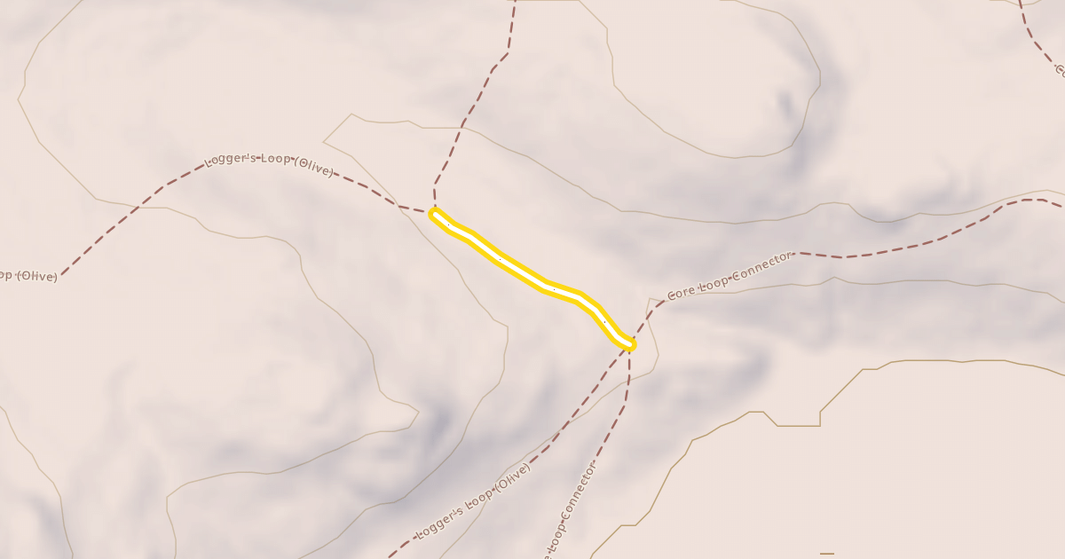 Map preview of Logger's Loop (Olive)
