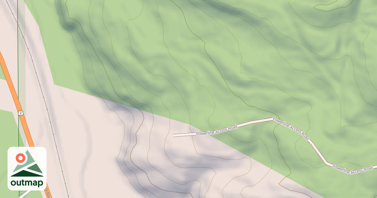 Map of POWERLINE ACCESS