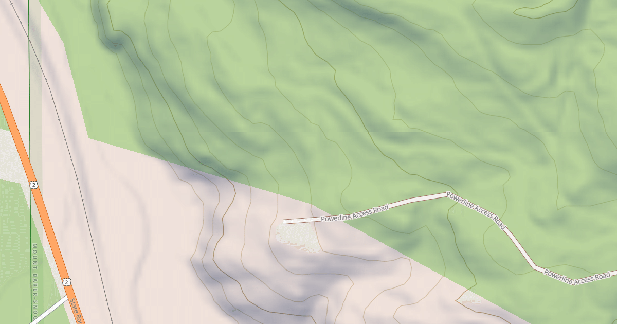 Map preview of POWERLINE ACCESS