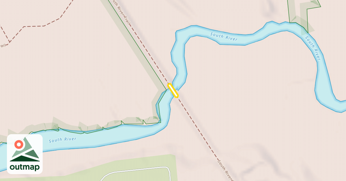 Map of Francis M. Keville Footbridge