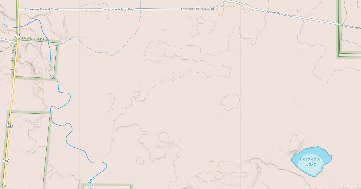 Map preview of DEEPWATER LAKE ATV