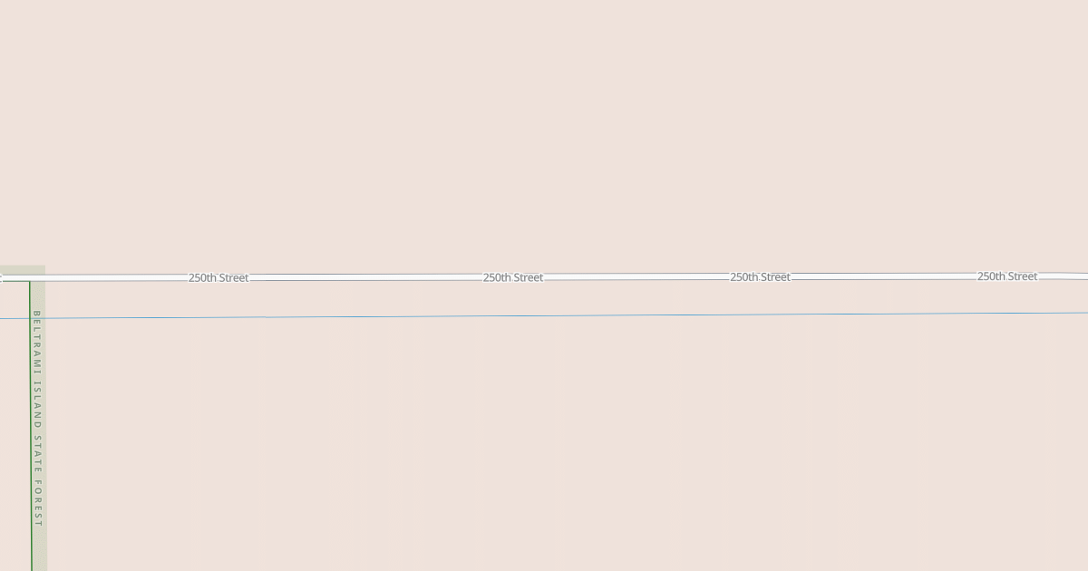 Map preview of Warroad/Roseau Trails