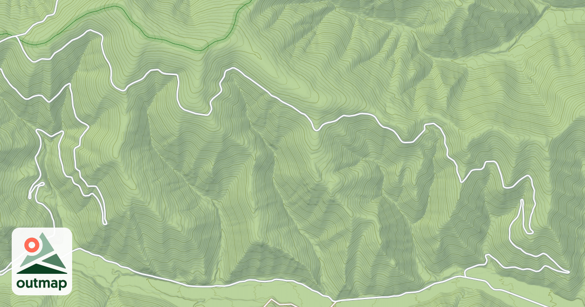 Map of MOSQUITO RIDGE