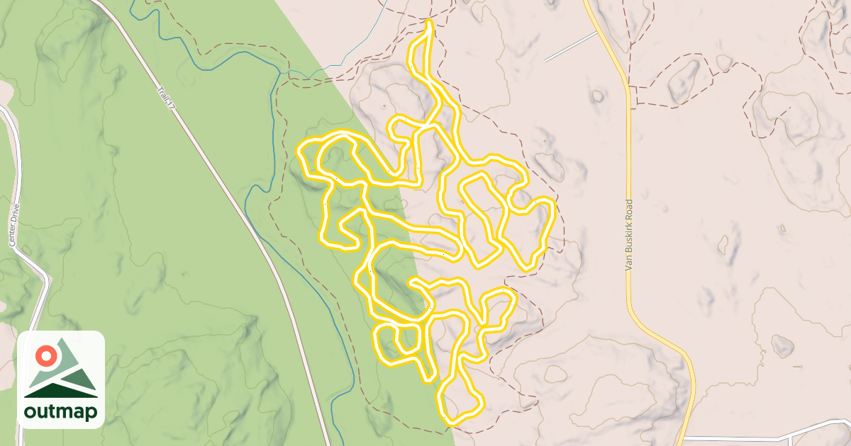 Map of Ridge Runner