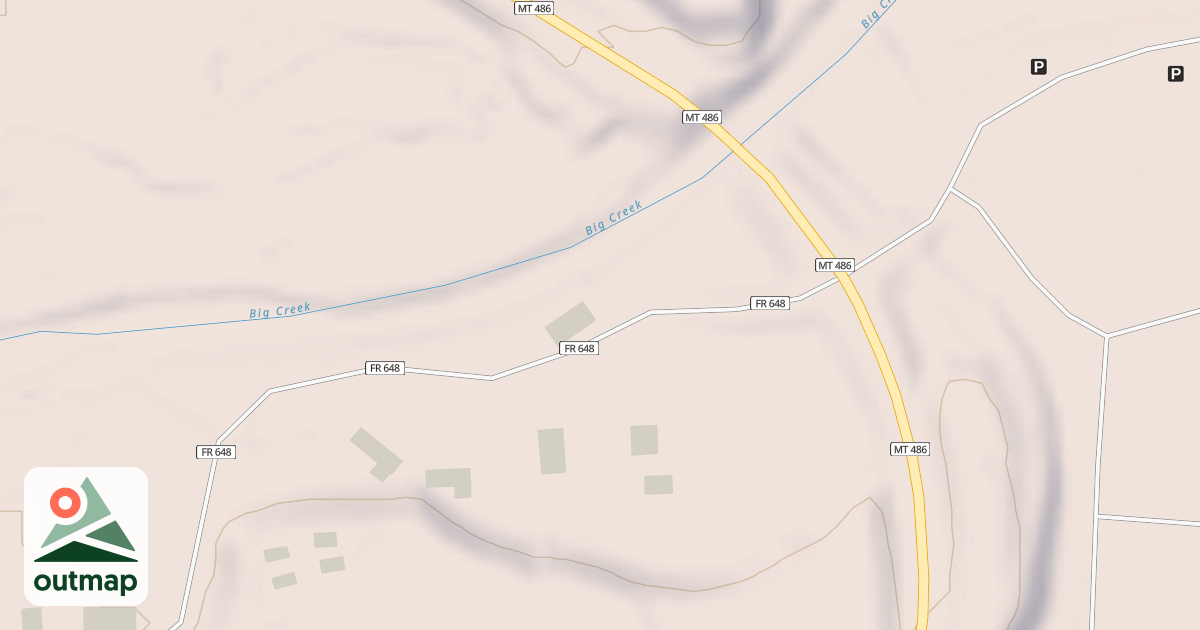 Map of BIG CREEK WORK CENTER
