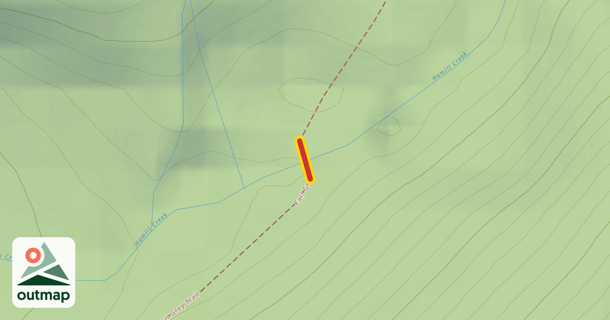 Map of Earl Grey Trail