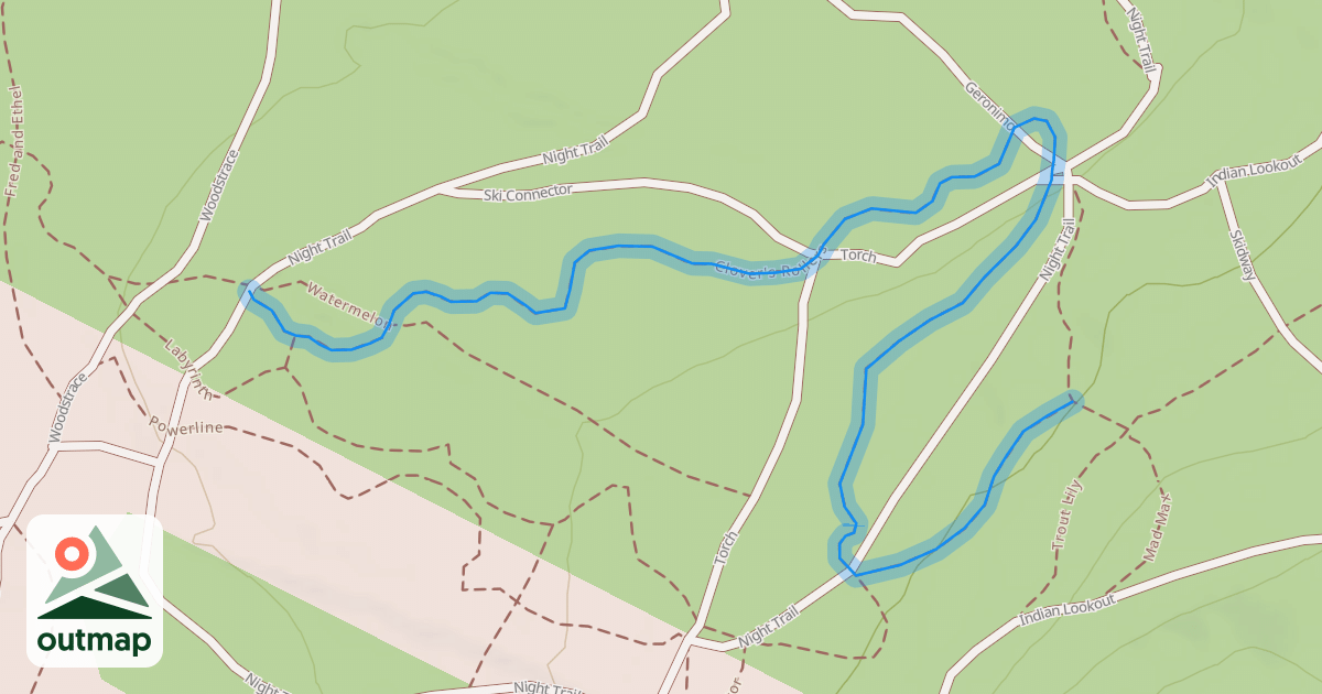 Map of Clover's Rollers