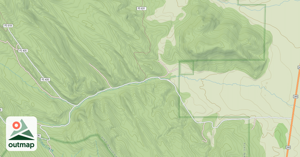 Map of SALT CREEK
