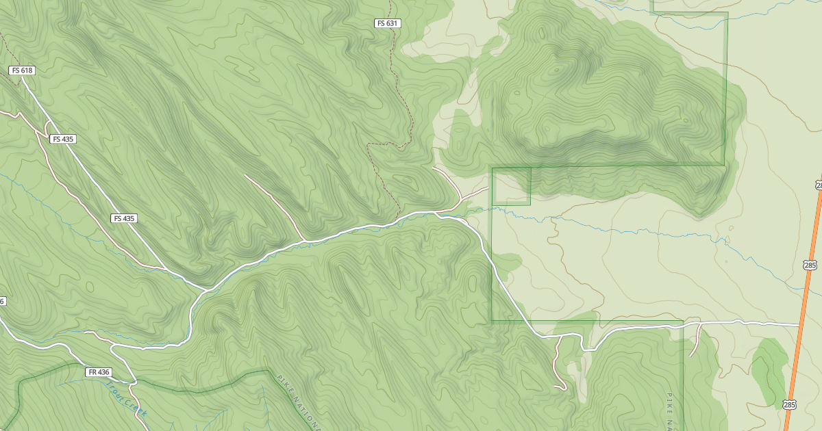 Map preview of SALT CREEK