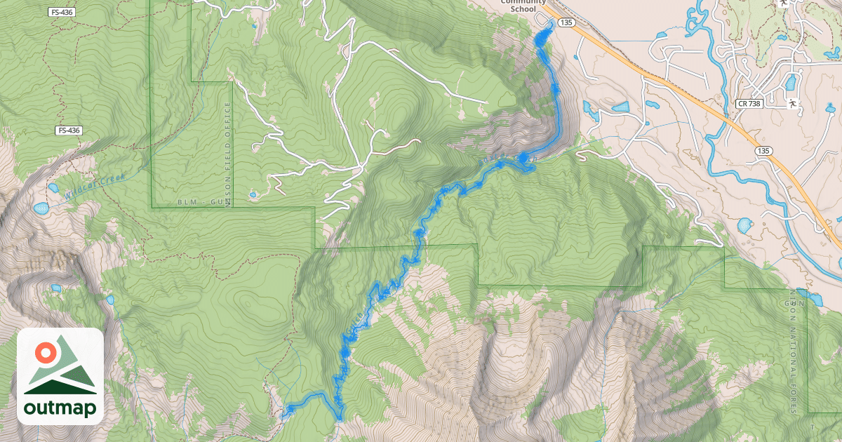 Map of Baxters