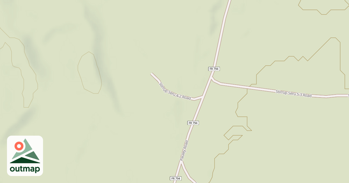 Map of STIRRUP SERU 4-2