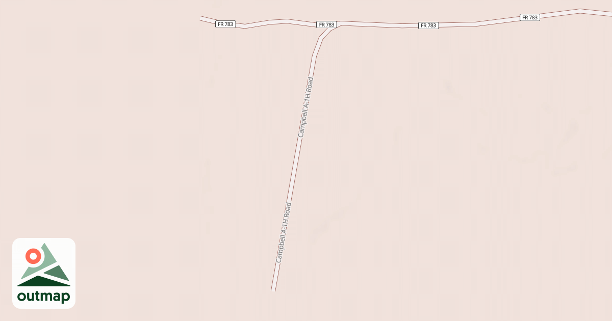 Map of CAMPBELL A-1H