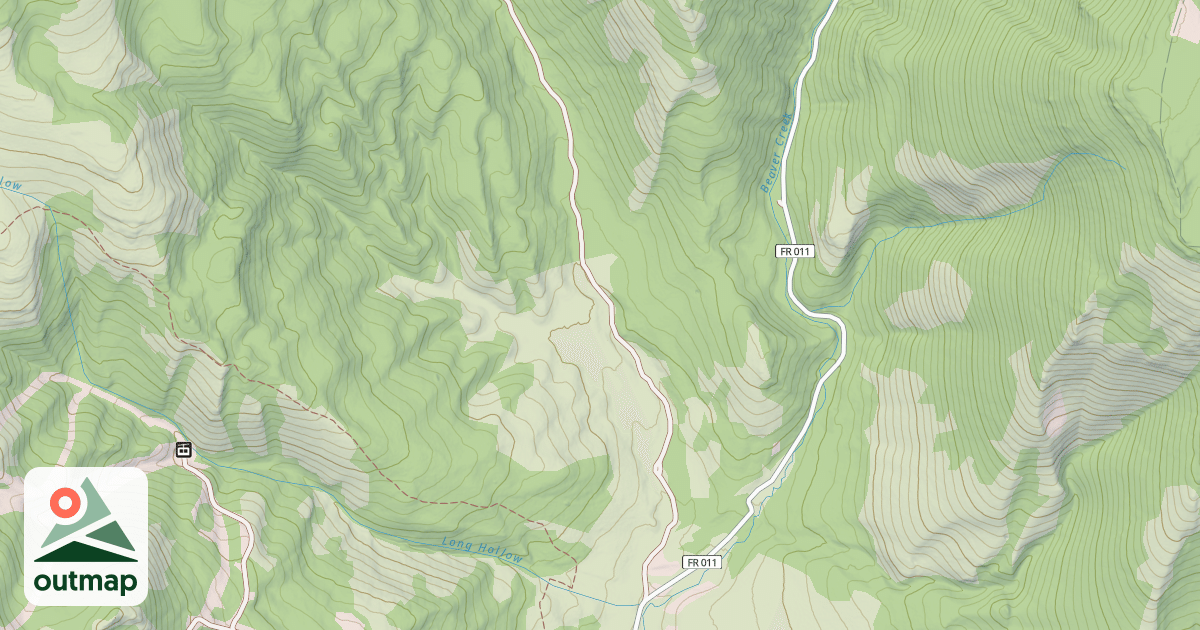 Map of SINK HOLLOW