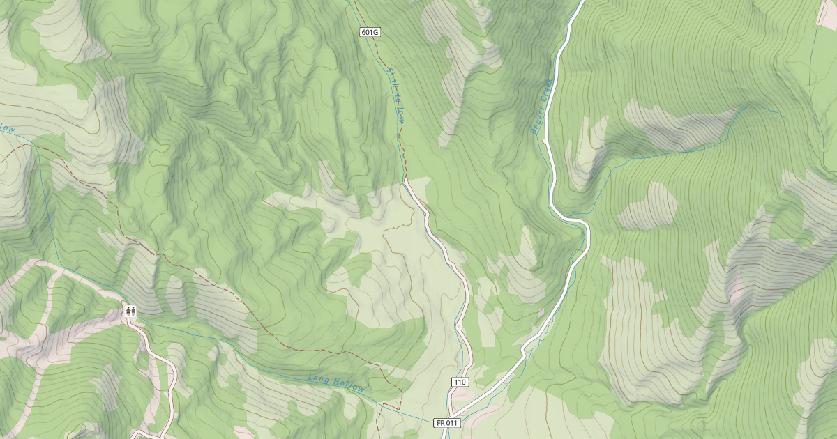 Map preview of SINK HOLLOW