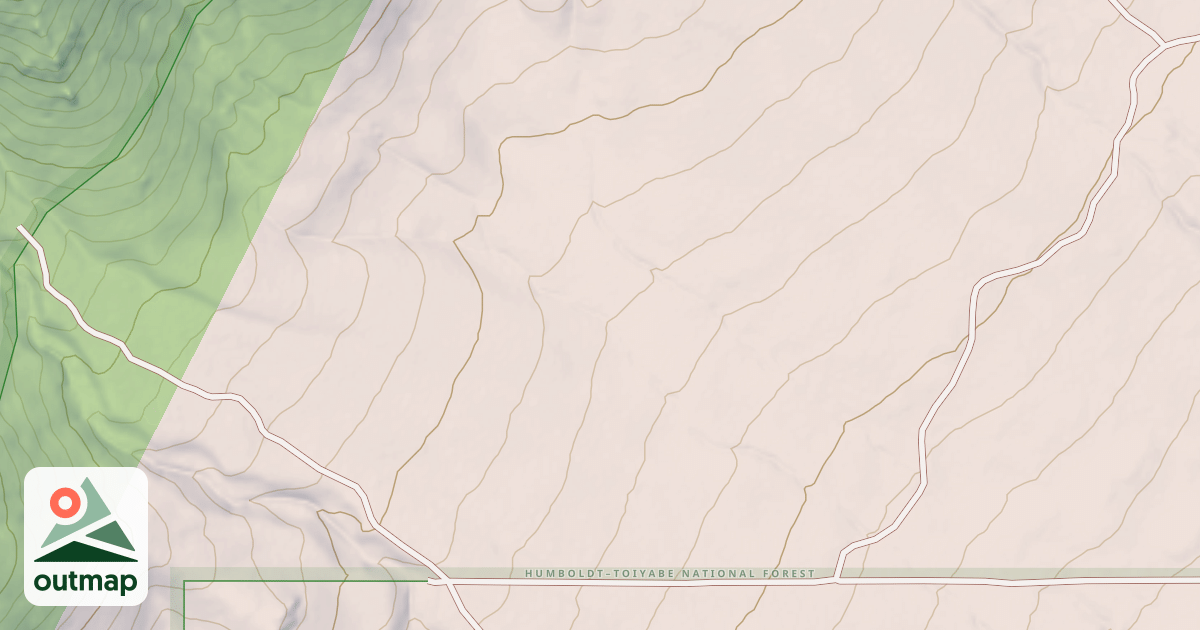 Map of CORRAL CREEK