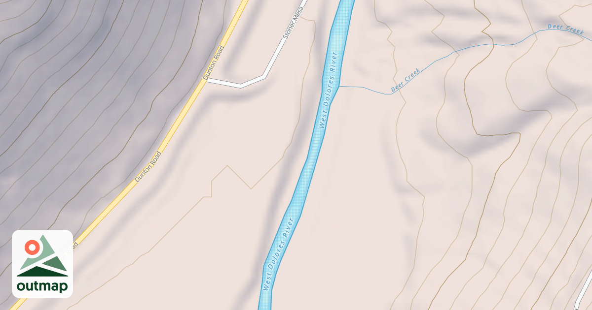 Map of STONER DISBURSED