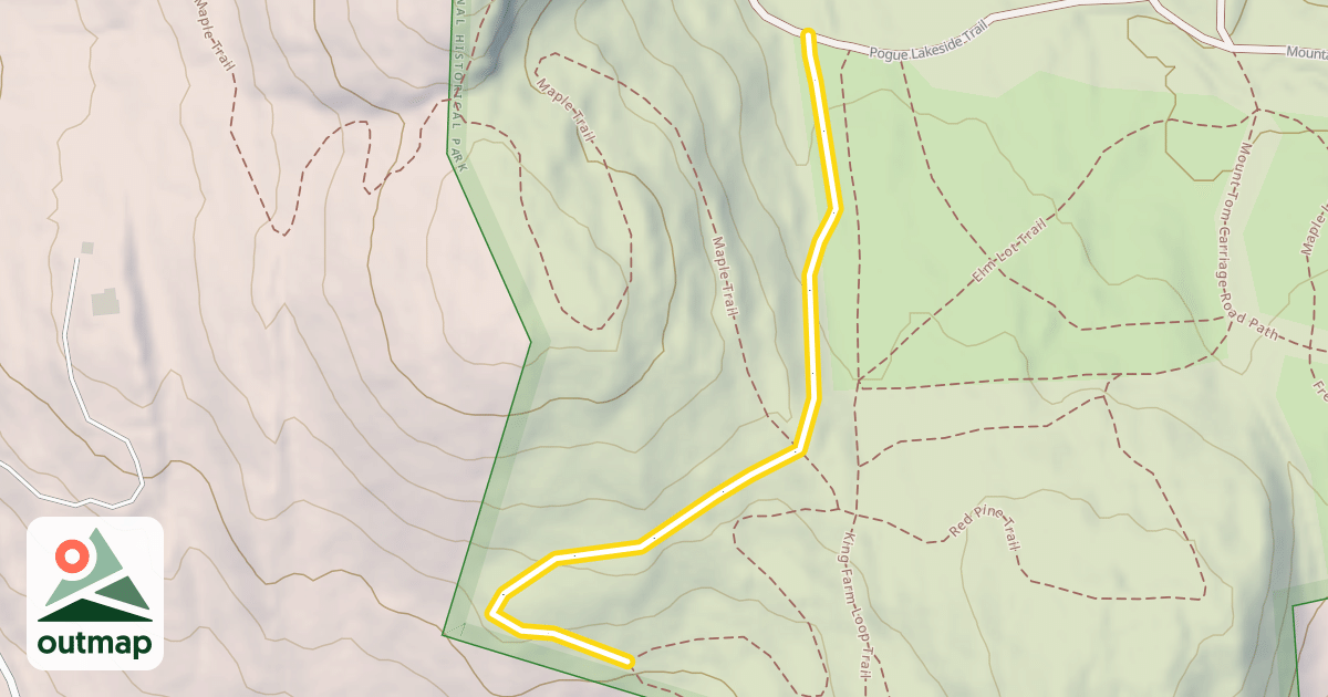 Map of Ashes Ashes Trail