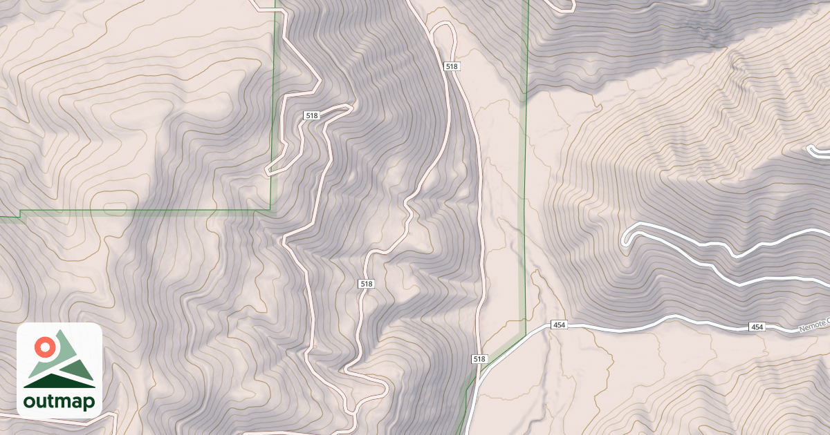 Map of MILLER MTN ALICE CRK