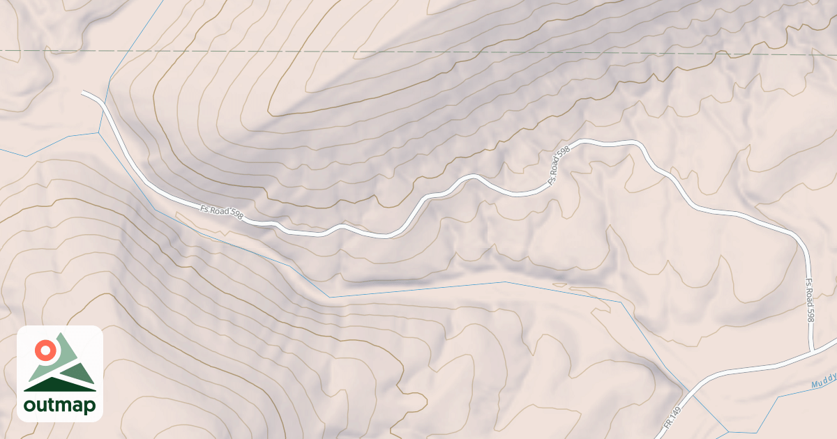 Map of RIGHT PRONG