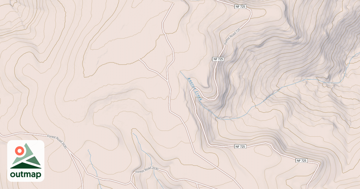 Map of USFS Motor Vehicle Use Map Roads {709CE1FB-A306-4957-BCFD-F8B7B126AD36}