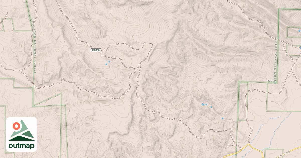 Map of BEAVER CREEK