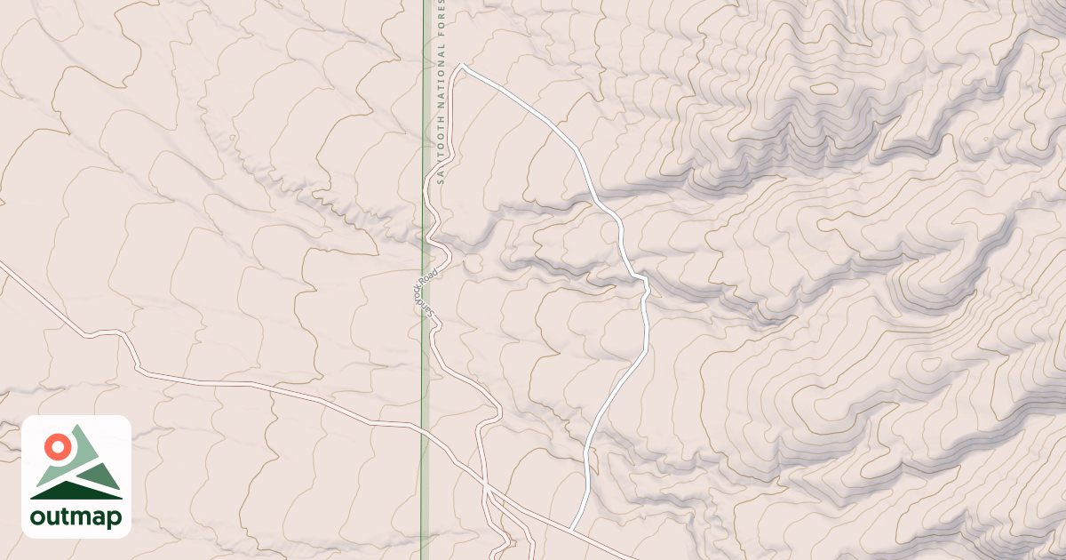 Map of NORTH MONUMENT