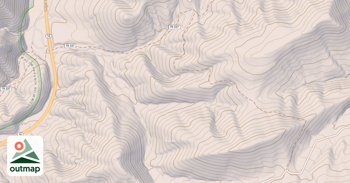 Map of Virginia Highlands
