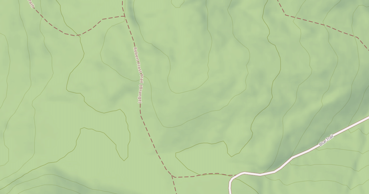 Map preview of Robert Frost Trail